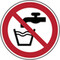 ISO-Safety Sign - Not drinking water